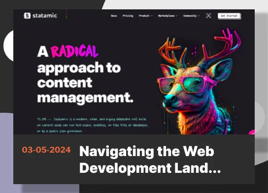 Navigieren in der Webentwicklungslandschaft: Analyse von Statamic, Strapi und WordPress